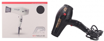 Uscator profesional de par Parlux 385 Powerlight Tehnologie cu Ioni si Invelis Ceramic 2150W Zgomot redus 4 setari temperatura Negru 