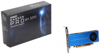 Placa video Workstation AMD Radeon Pro WX 3200 100-506115 4GB 128-bit GDDR5 PCIe 3.0 x16 (x8 Electrical) Low Profile 