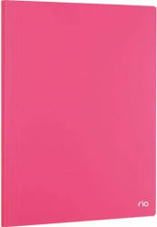 Mapa Plastic A4 cu 20 Folii Deli Rio Roz-GPB00202RZ 