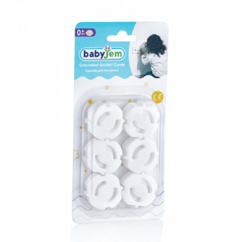 Set 6 protectii priza BabyJem 