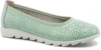 Balerini dama Maria Conti piele verde 38 