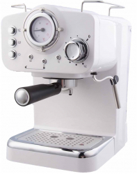 Espressor ARIELLI KM-501W 1100 W Oprire automata Duza abur Blocare acces copii 15 Bar Alb 