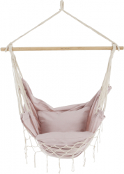 Fotoliu balansoar suspendabil roz 100x130x55 cm 