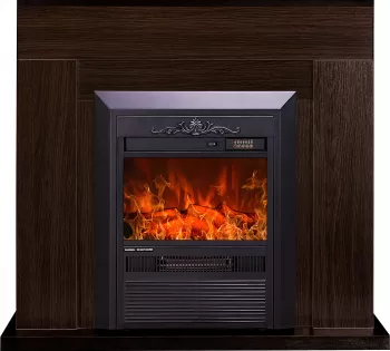 Semineu Electric Agnes Wenge si Cristina - Art Flame - 850 x 300 x 950 mm - 2000W - Display manual - Telecomanda 