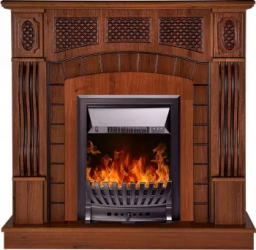 Semineu Electric Amsterdam Maro si Pluton - Art Flame - 1120 x 300 x 1150 mm - 2000W - Termostat - Telecomanda