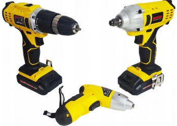 Autofiletanta + pistol impact 24.4V 3ah + surubelnita 3.6V SR-032 