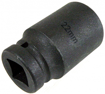 Cheie tubulara impact hexagonala 22mm 1 2tol S1061822 