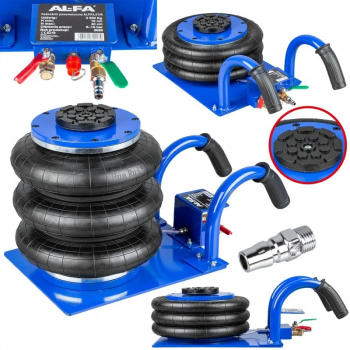 Cric pneumatic 3.5 Tone profesional cu perna de aer vulcanizare ALPP3.5TR 