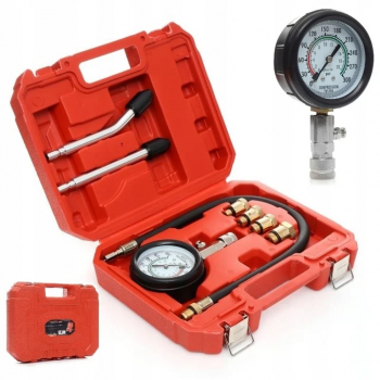 Kit tester presiune motoare benzina 0-20bar 8 piese KD10522 