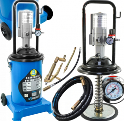 Pompa pneumatica gresare 12L gresor furtun 4m B3800 