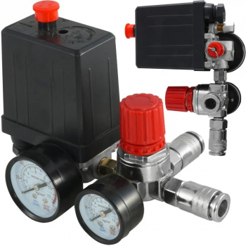Presostat universal cu regulator pe presiune si manometru V81202 