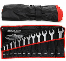 Set 12 chei fixe 6-32mm 12 bucati piese Chrome-Vanadium Cr-V furca KD10934 
