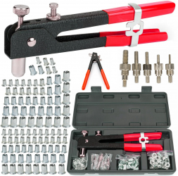 Set cleste pistol nituit piulite M3-M8 106piese S10559 
