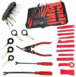 Trusa demontat radio tapiterii cleme auto 43piese S10275