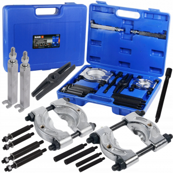 Trusa presa extractor rulmenti cu flanse 30-75mm 14piese 14016 