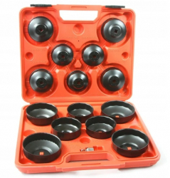 Trusa set chei pentru filtru ulei 15 piese metal S10490 