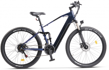 Bicicleta Electrica MTB-FS E-Bike CARPAT C275M17E 27.5 Albastru Cameleon