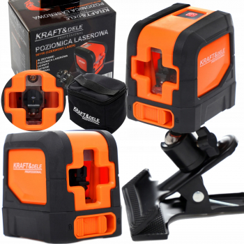 Nivela laser rotativ incrucisat 15m + suport si carcasa KD10306 