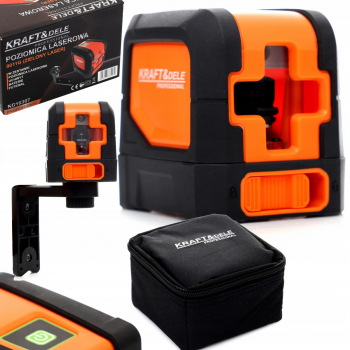 Nivela laser rotativ incrucisat 15m + suport si carcasa KD10307 