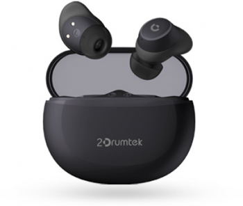 Casti A4Tech B27-GR True Wireless intraauriculare microfon Bluetooth 5.2 autonomie 20 de ore control volum gri 