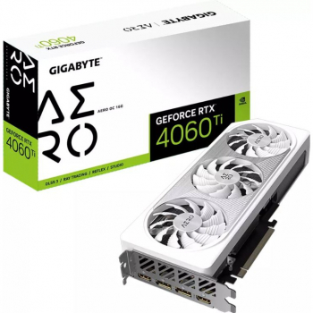 Placa video GIGABYTE GeForce RTX 4060 Ti AERO OC 16GB GDDR6 128-bit DLSS 3 