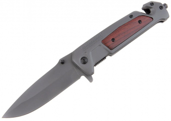 Briceag de vanatoare IdeallStore® Major Assault otel inoxidabil 23 cm argintiu 