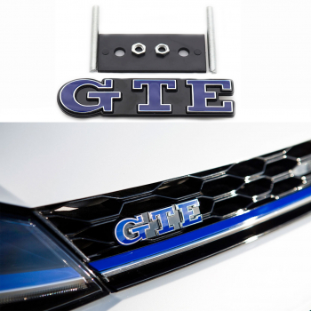 Emblema GTE grila fata Volkswagen 