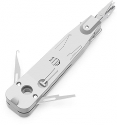 Instrument de sertizat Punch Down Tool cu autotaiere Gri 