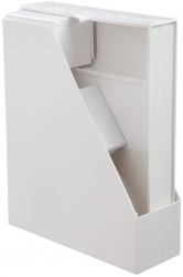 Suport Vertical pentru Birou alb 
