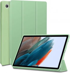 Husa Ultra Slim pt. Tableta Samsung Tab A8 10.5 inch Silicon TPU Smart Cover - Lime Green