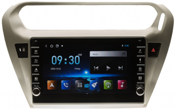 Navigatie AUTONAV PLUS Android GPS Dedicata Peugeot 301 2012-2017 si Citroen Elysee Model PRO Memorie 16GB Stocare 1GB DDR3 RAM Display 8 