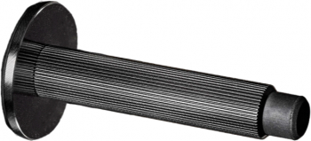 Opritor pentru usa Arpa Wall finisaj negru periat 103x50 mm 