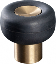 Opritor pentru usa Buggy finisaj alama cava periata 47x47 mm 