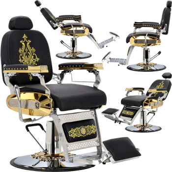 Scaun de frizerie hidraulic pentru salonul de frizerie barber shop Apollo Barberking 
