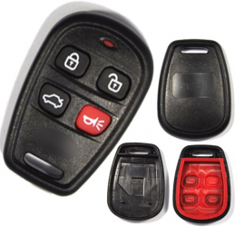 Carcasa Cheie Auto Telecomanda pentru Kia cu 4 Butoane fara Electronica Culoare Negru 