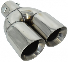 Ornament pentru Iesire Toba din Metal Compatibilitate Universala Dimensiuni 21 x 16 3 cm Diametru Teava 6.2 cm 