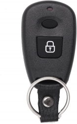 Carcasa Cheie Auto Telecomanda pentru Hyundai cu 2 Butoane fara Electronica Culoare Negru 