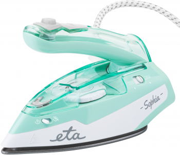 Fier de calcat pentru voiaj ETA Sophia 1271 90000 1100 W talpa ceramica 80 ml 50 g/min 