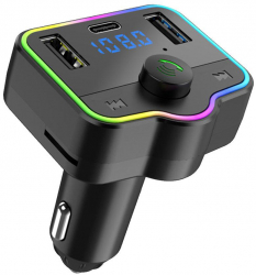 Modulator auto M46 LED RGB BT FM Handsfree USB 