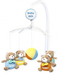 Carusel muzical pentru copii BabyMix 746097 Multicolor 