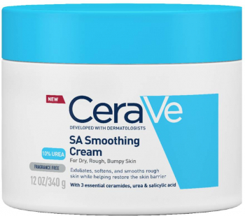 Crema de corp hidratanta si exfolianta pentru piele uscata aspra cu rugozitati CeraVe 340 g