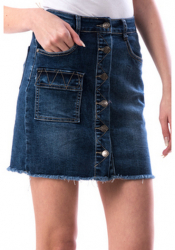 Fusta Dama Xenia de blugi scurta Denim Bleumarin M