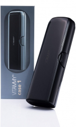 Husa de protectie Vitammy Case 1 dedicata periutelor de dinti electrice Vitammy Aurum Pearl+ Platinum Symphony si Smils Negru 