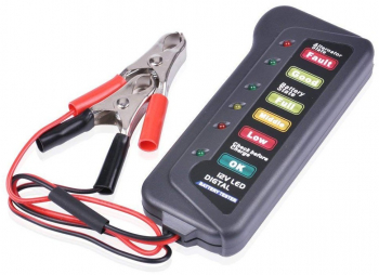 Indicator / Tester Baterie Pentru Motocicleta Atv Masina Jetski Motosapa Utilaje Agricole.