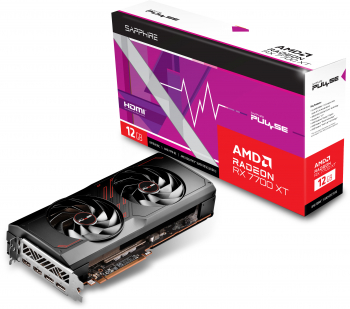 Placa Video Sapphire PULSE GAMING AMD Radeon RX 7700 XT 12GB GDDR6 192-bit 11335-04-20G