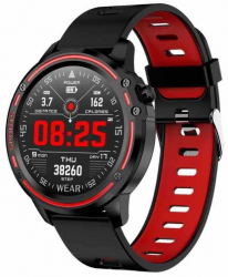 Ceas Sport Fitness Tracker Smartwatch L8 Rosu 