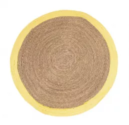 Covor iarba mare natur galbena Zahra 120 cm 