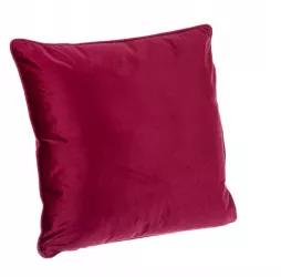 Set 4 perne decorative poliester visiniu Artemis 50x50 cm 