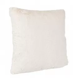 Set 4 perne poliester alb Kathlyn 45x45 cm 