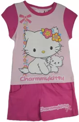 Compleu 2 piese de vara pentru fete Charmy Kitty V12F2001 116 cm Roz 